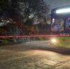 Camión urbano que atropelló a hombre en Escobedo.