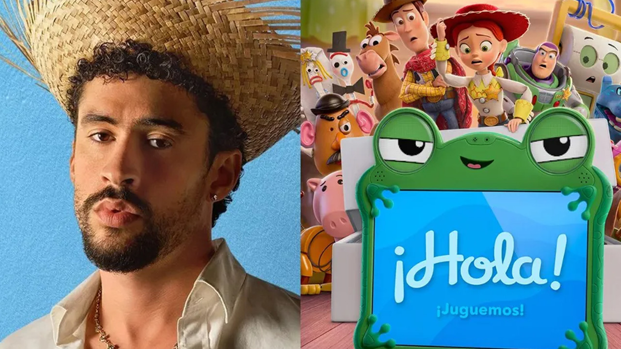 Bad Bunny se integrará a Toy Story 5 dando voz a “Pizza con Gafas de Sol”, un nuevo juguete que convivirá con Woody y Buzz en la esperada película de Pixar.