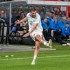 Tim Payne disputando un partido con la Selección de Nueva Zelanda.