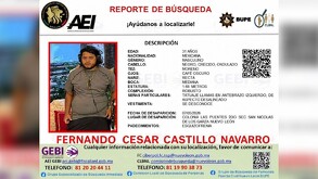 Desaparece hombre en San Nicolás de los Garza, autoridades inician búsqueda para dar con el paradero de la persona.