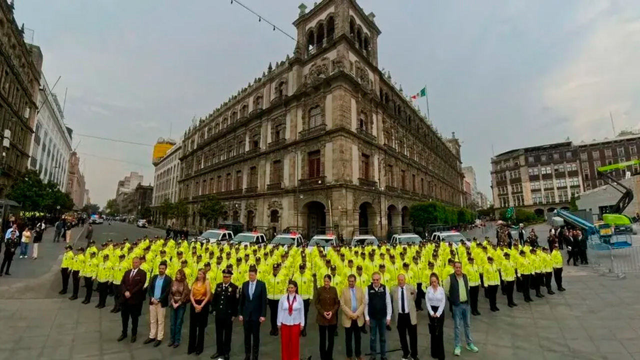Clara Brugada presentó una nueva estrategia de seguridad para el Centro Histórico de CdMx.