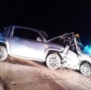 Vehículos involucrados en un trágico accidente en el que murió una familia completa.