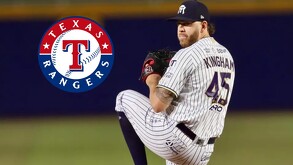 Nolan Kingham en un partido con Sultanes de Monterrey.