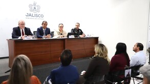 Autoridades de Jalisco presentan avances y retos en seguridad durante una conferencia de prensa este jueves 28 de mayo; descubre aquí los detalles.