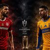 Ángel Correa y Paulinho previo a la Final de la Champions Cup.