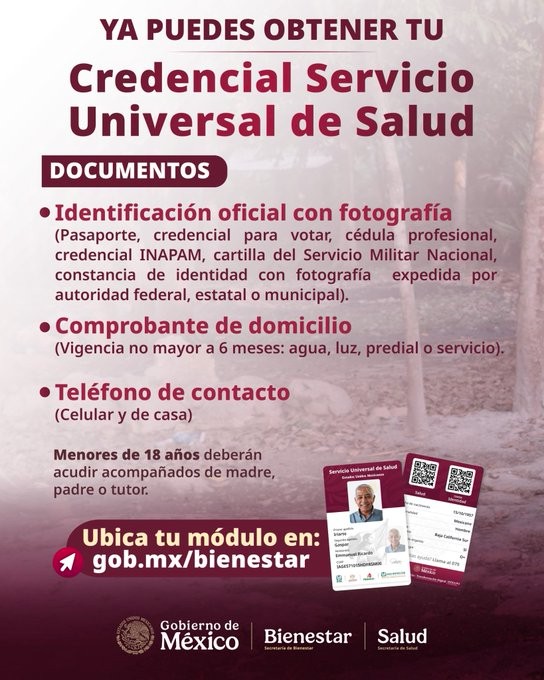 Documentos para el Servicio de Salud Universal