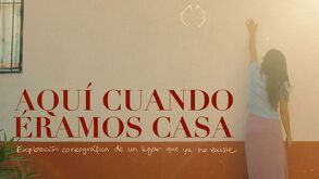 Poster de obra de teatro Aquí Cuándo Éramos Casa