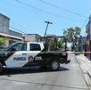 elementos policiacos en la colonia topochico tras ataque armado