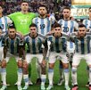 Jugadores de la Selección Argentina previo a la Final del Mundial de Qatar 2022.
