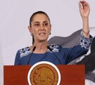 Claudia Sheinbaum en mensaje desde Palacio Nacional