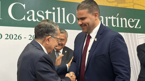 La Faculta de Derecho y Criminología de la UANL tiene nuevo director, David Castillo Martínez hizo toma de protesta.