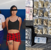 Detienen dos mujeres vinculadas con un grupo delictivo, tras persecución en carretera Nuevo Laredo en el municipio de Sabinas Hidalgo.