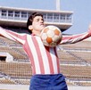 El juagador del Campeonisímo, Salvador Reyes, uno de los que marcó una epoca y es referente del equipo