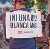 Uno de los intengrantes del colectivo Bicicleta Blanca en Guadalajara