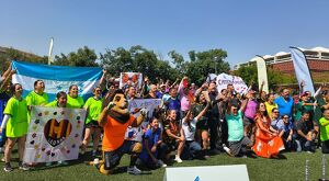 Asociaciones civiles, el gobierno de Jalisco y el PNUD organizaron un torneo deportivo y una feria de empleo para personas en movilidad humana.