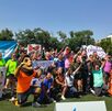 Asociaciones civiles, el gobierno de Jalisco y el PNUD organizaron un torneo deportivo y una feria de empleo para personas en movilidad humana.