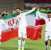 Jugadores de la Selección de Irán celebrando el pase al Mundial 2026.