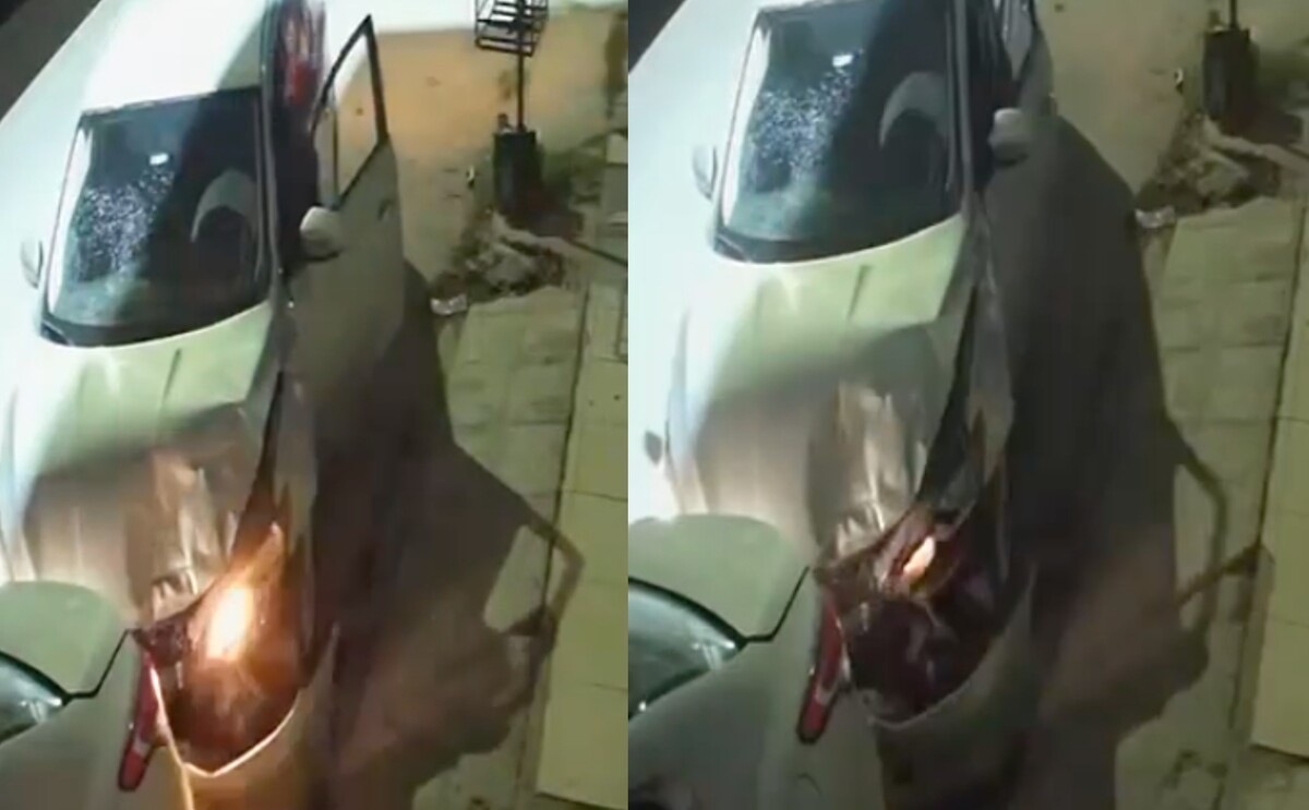 imágenes del accidente.