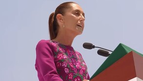 Claudia Sheinbaum presenta informe en el Monumento a la Revolución, debido a sus dos años de triunfo electoral.