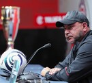 Antonio Mohamed en la conferencia de prensa de la Champions Cup.