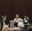 Tatiana Clouthier destacó la importancia de fortalecer la participación ciudadana durante un encuentro organizado por Morena en Nuevo León.