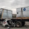 Choque en carretera a Laredo.