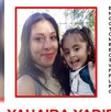 Ficha de búsqueda mujer desaparecida y su hija en El Carmen.