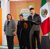 Samuel García en inicio de actividades de escuela DIF Capullos