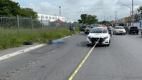 Ciclista atropellado en Guadalupe.