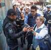 Integrantes de la CNTE intentando ingresar al Zócalo CdMx