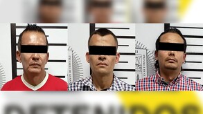 Elementos policiales detuvieron a tres presuntos roba bancos en Santiago