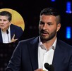 André-Pierre Gignac en la ceremonia del Balón de Oro de la Liga MX.