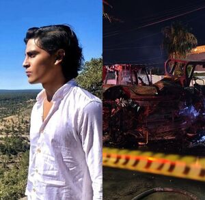En fotografía el joven Kevin Cripsín, una de las víctimas de la tragedia en la Saltillo 400.