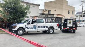 Movilización policiaca en la colonia Bosques de Escobedo