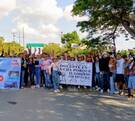 CNTE protestando