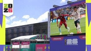 Imagen del monataje del Fan Fest en Guadalajara