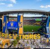 Nuevo estadio de Tigres realizado con Inteligencia Arificial.