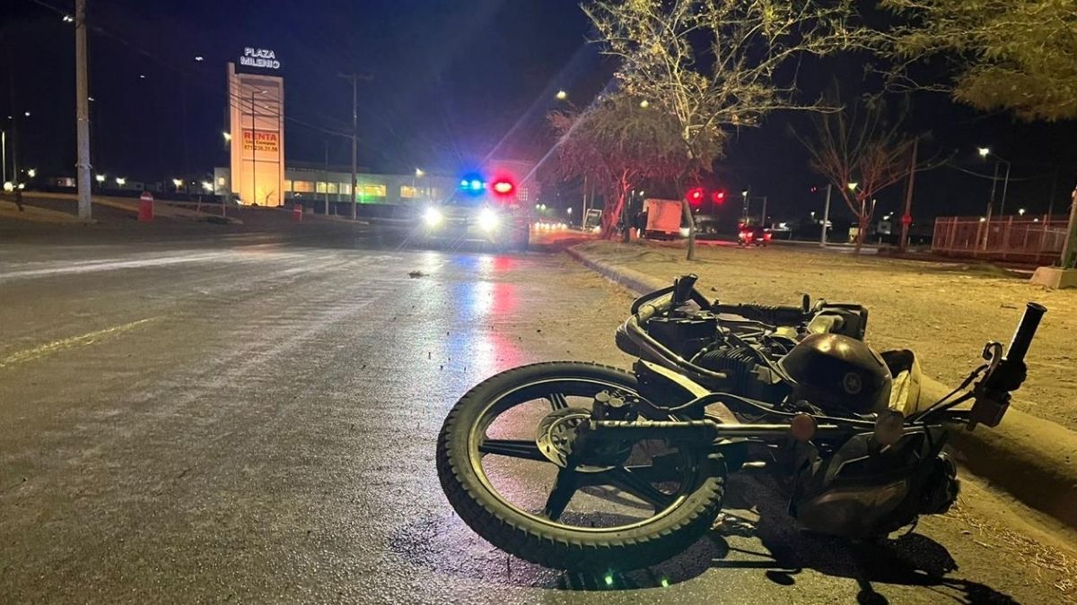 Accidente de moto