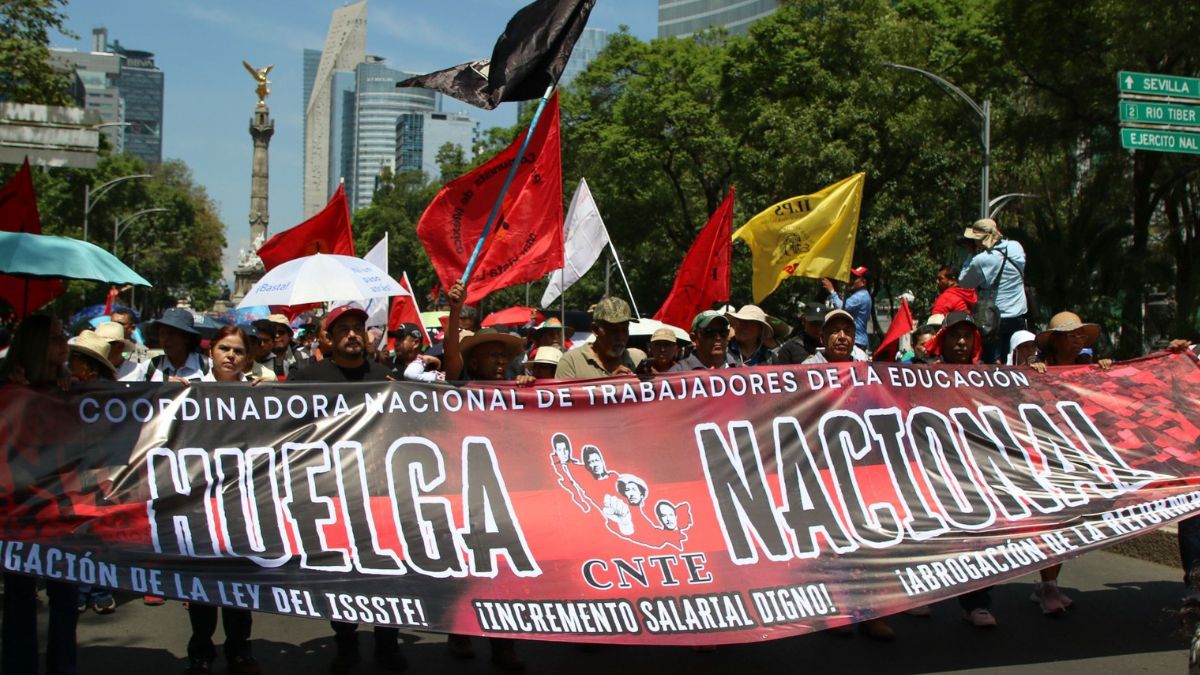 Marcha CNTE CdMx