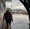 Las fuertes lluvias han provocado encharcamientos e inundaciones en algunas vialidades.