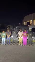 En un operativo coordinado entre la Policía Estatal y la Unidad de Reacción Inmediata, se logró la captura de seis presuntos integrantes de una célula delictiva