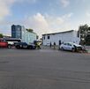 unidad de seguridad privada y camioneta con destrozos ante impacto en la colonia obrera Monterrey