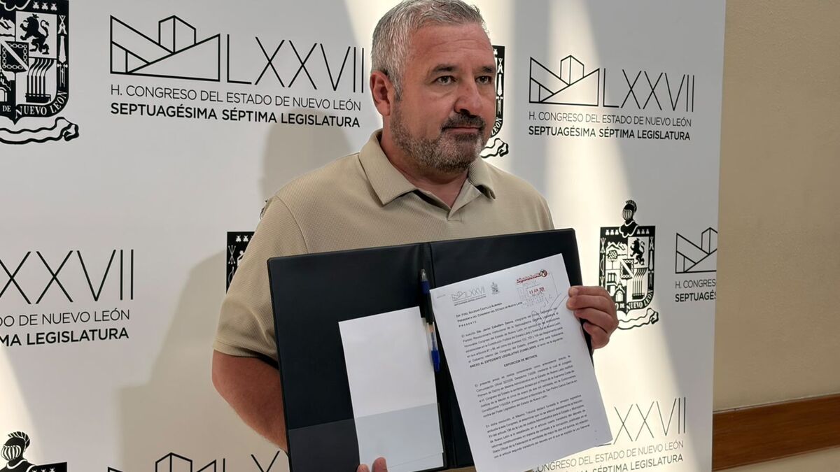 Diputado local de Nuevo León Javier Caballero