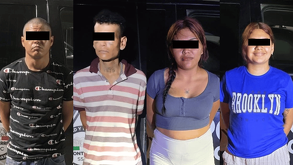 Durante la madrugada del Miércoles en un operativo de vigilancia detuvieron a un menor de edad, dos hombres y dos mujeres por pocesión de drogas en Monterrey.