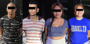 Durante la madrugada del Miércoles en un operativo de vigilancia detuvieron a un menor de edad, dos hombres y dos mujeres por pocesión de drogas en Monterrey.