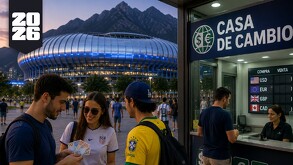 Conoce qué casas de cambio hay cerca del Estadio Monterrey y cuáles son sus horarios rumbo al Mundial 2026.