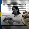 Blanquita, perrita atacada en Atlixco