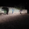 Vivienda donde una mujer fue asesinada a tiros a manos de su sobrino en Villa Hidalgo, Durango.