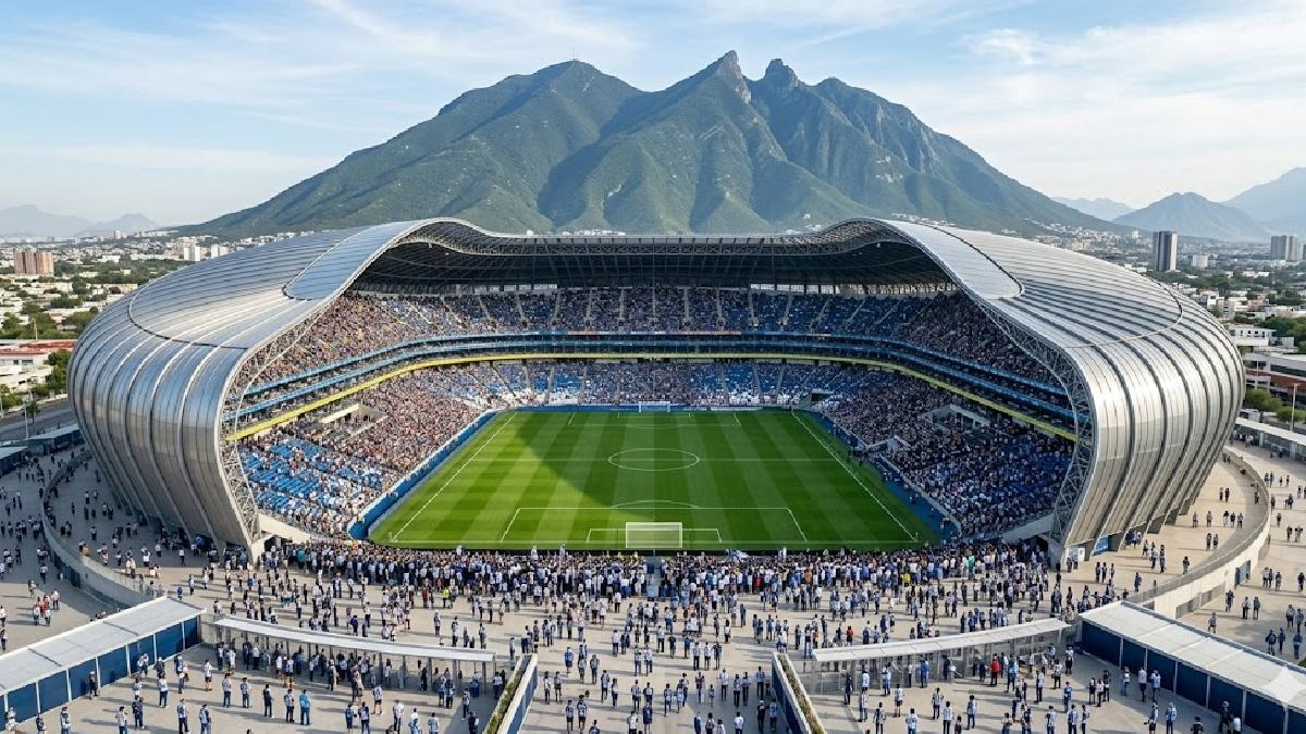 Imagen ilustrativa del estadio de Rayados y su nueva adquisición.