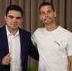 Sergio Canales junto a Mauricio Ponce con la entrevista en exclusiva.